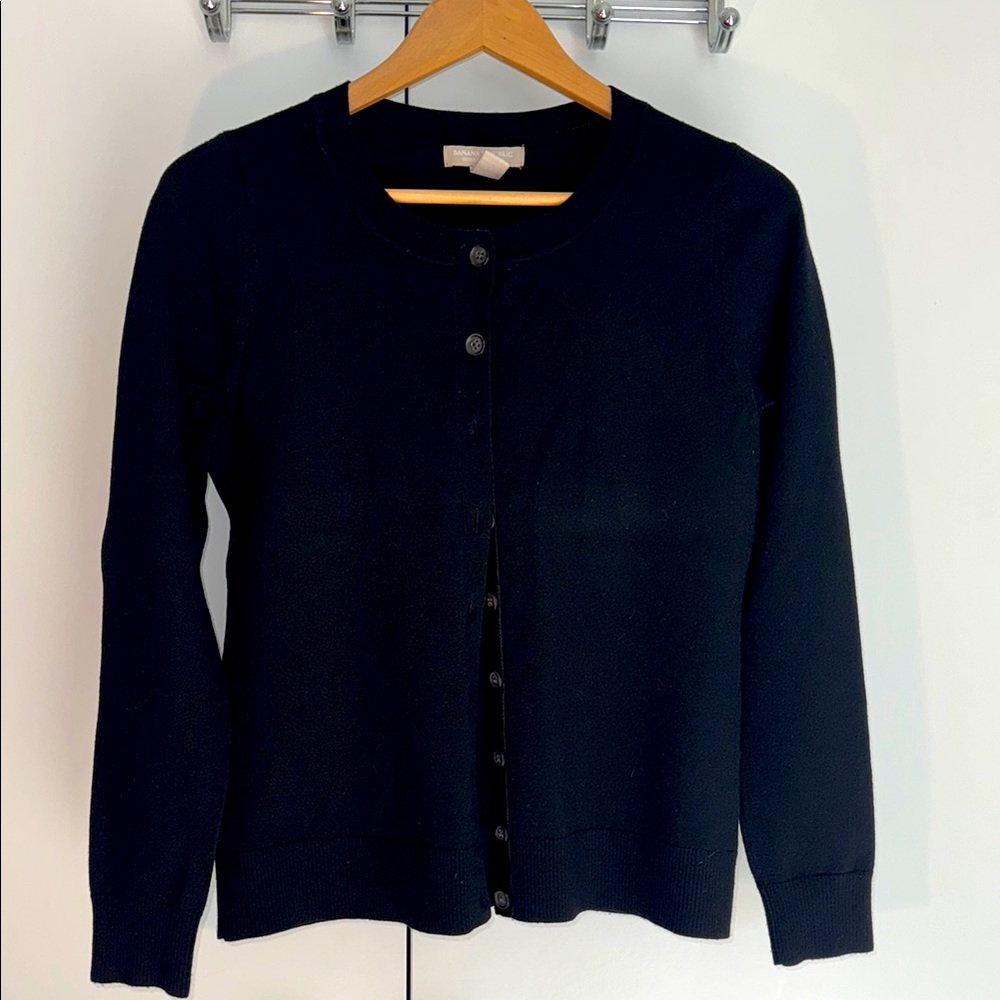 Banana Republic Classic Women's Extra Fine Merino Wool Cardigan Sweater